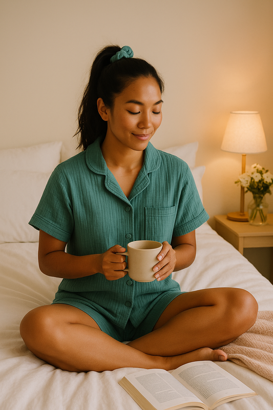 Teal PJ Set