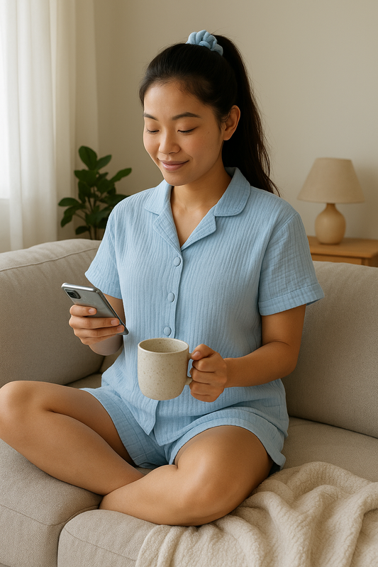 Baby Blue PJ Set